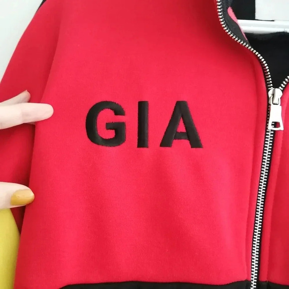 I.AM.GIA Blaster Colourblock Zip Up Fleece Lined Jacket 90s Streetwear Small - Picture 9 of 16